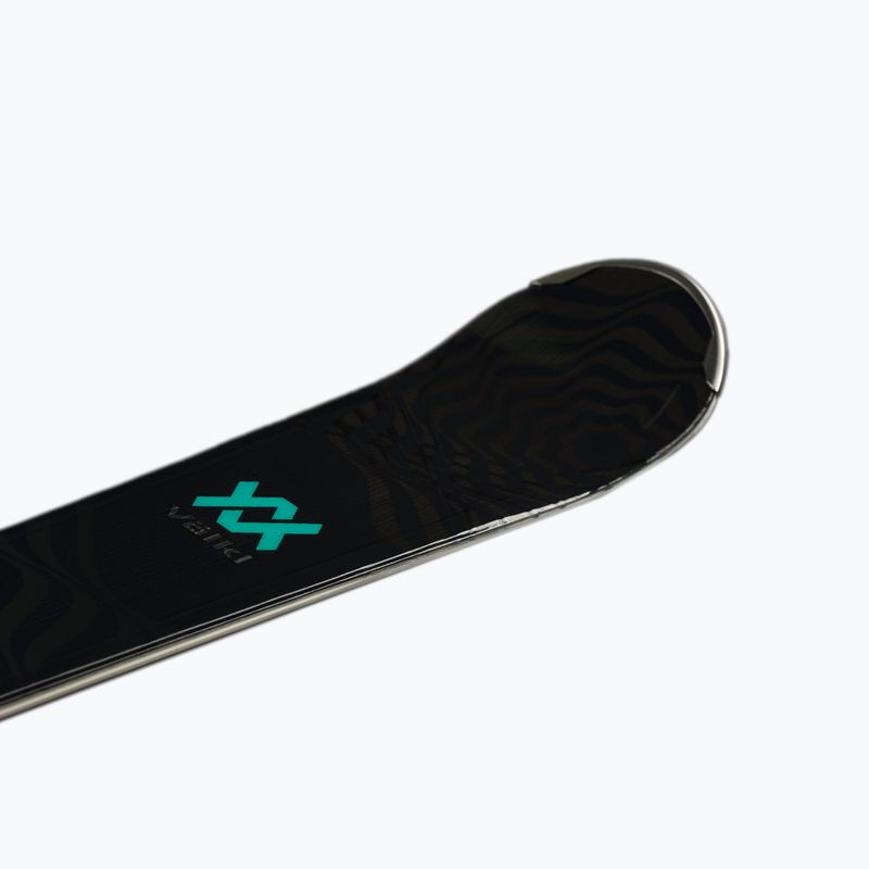 Dámské sjezdové lyže Völkl Flair SC Carbon + vMotion 11 ALU GW black/teal/silver 6