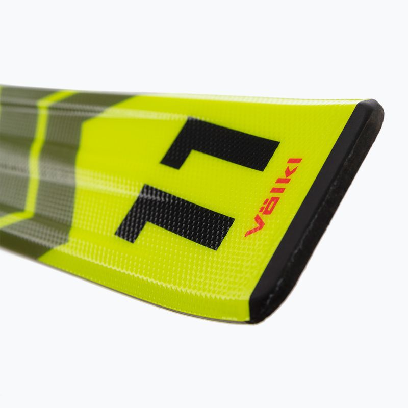 Dětské sjezdové lyže  Völkl Racetiger Jr Yellow + vázání 4.5 VMotion Jr 100-120 cm yellow 4