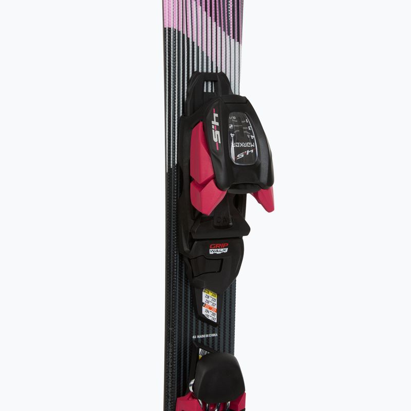 Dětské sjezdové lyže Völkl Shine Jr + vázání 4.5 VMotion Jr Lady 100-120 cm black/pink 4