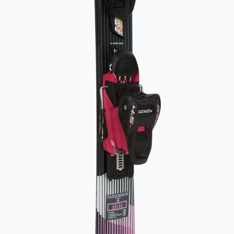 Dětské sjezdové lyže Völkl Shine Jr + vázání 4.5 VMotion Jr Lady 100-120 cm black/pink 5