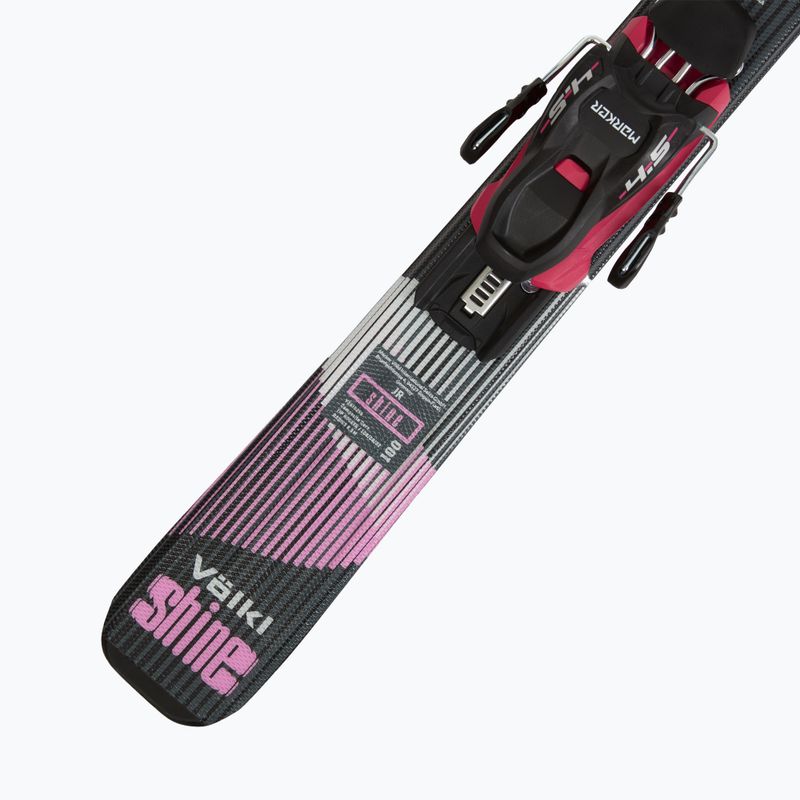 Dětské sjezdové lyže Völkl Shine Jr + vázání 4.5 VMotion Jr Lady 100-120 cm black/pink 7