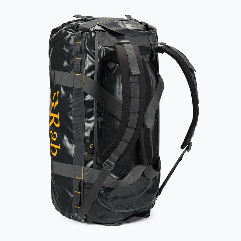 Pánská cestovní taška Rab Expedition Kitbag 80 l šedá QP-09-GY-80 3