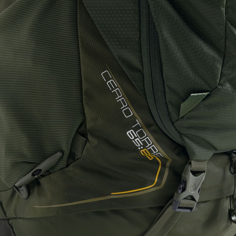 Pánský trekingový batoh Lowe Alpine Cerro Torre 65 + 20 l green FBQ-01-DO-65 5