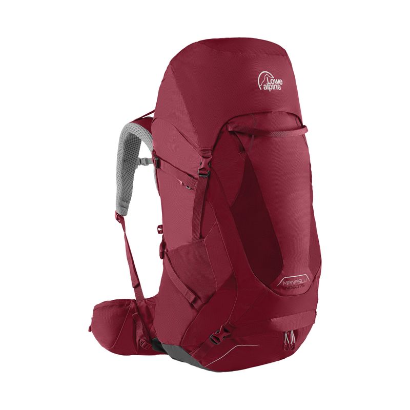 Dámský trekingový batoh Lowe Alpine Manaslu ND 50+15 l bordový FBQ-06-RA-50