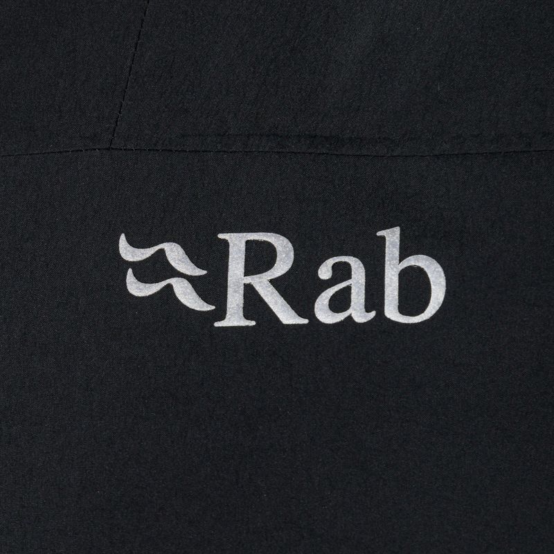 Rab Meridian pánská membránová bunda do deště černá QWG-44-BL-S 4