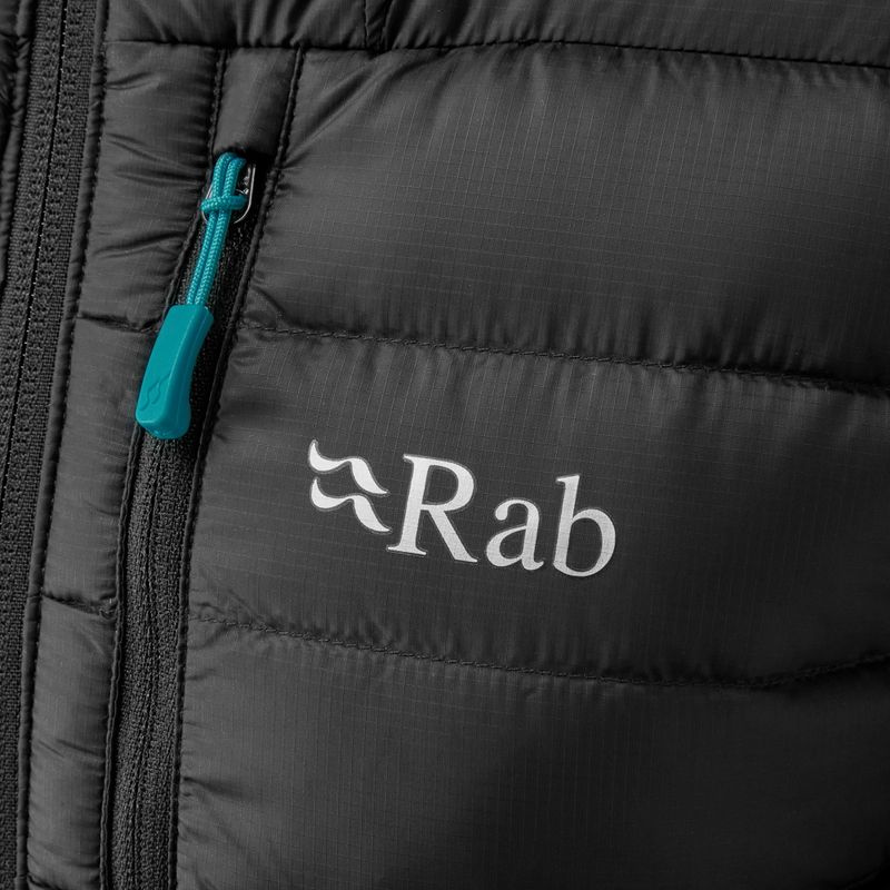 Dámská péřová bunda Rab Microlight Alpine black 5