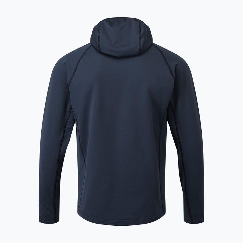 Pánská fleecová mikina Rab Superflux Hoody modrá QFE-89-DI 2