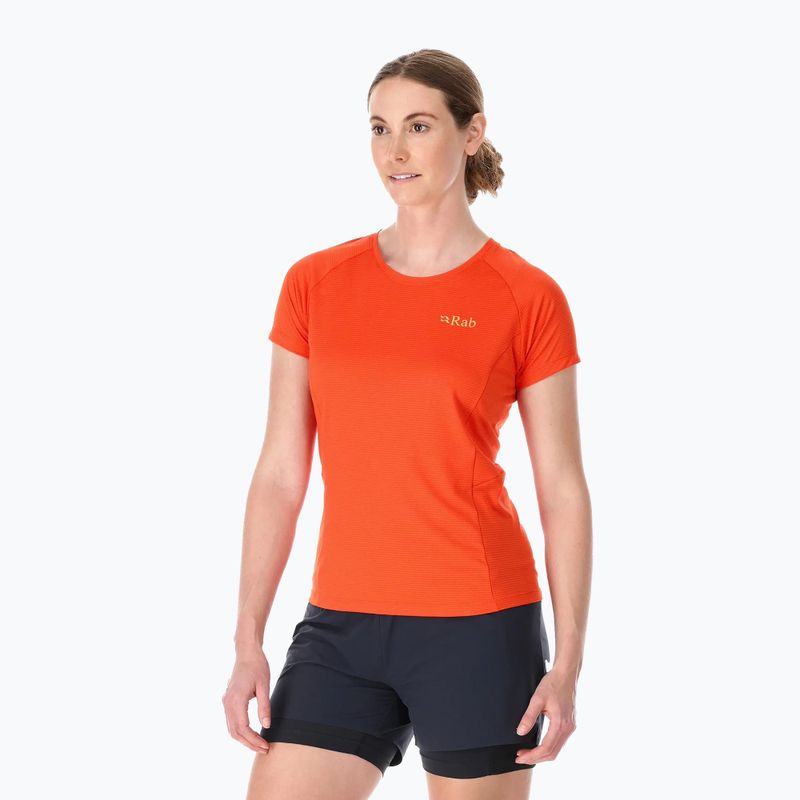 Dámské trekingové tričko Rab Sonic orange QBL-02