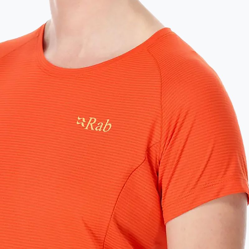 Dámské trekingové tričko Rab Sonic orange QBL-02 3