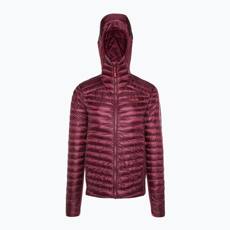 Dámská péřová bunda Rab Cirrus Flex 2.0 Hoody maroon QIO-69 2
