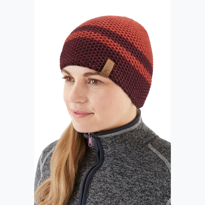 Zimní čepice  Rab Mojette Beanie red grapefruit 2