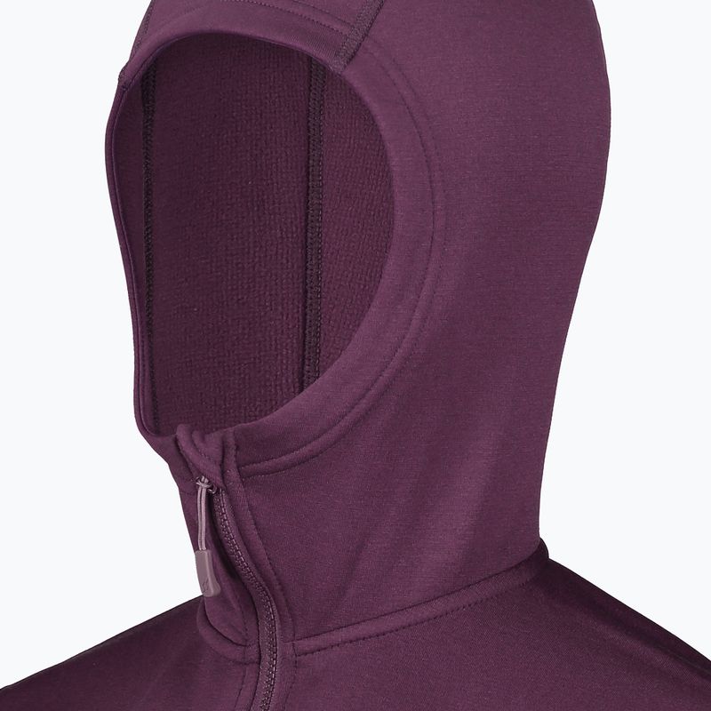 Dámská fleecová mikina Rab Geon Hoody fialová QFE-94-EGG 5