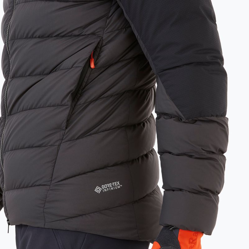 Pánská péřová bunda Rab Infinity Alpine black/anthracite 9