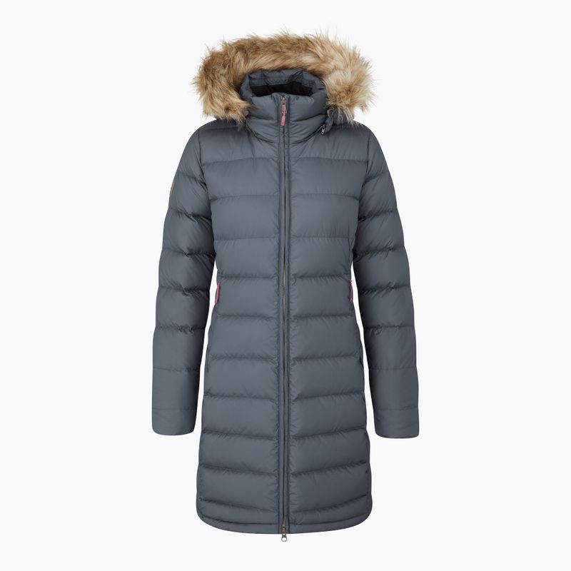 Dámský péřový kabát Rab Deep Cover Parka steel 3