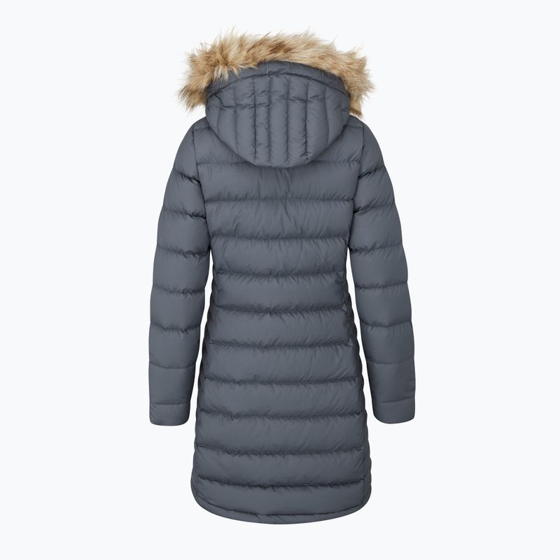 Dámský péřový kabát Rab Deep Cover Parka steel 4