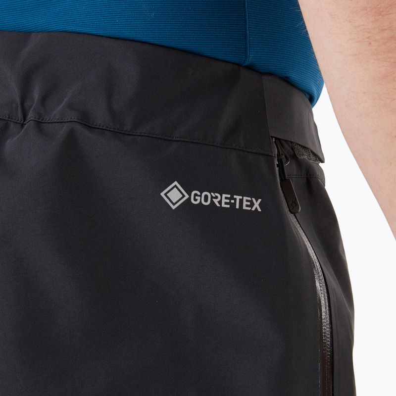 Rab Kangri GTX pánské kalhoty do deště černé QWH-03 4
