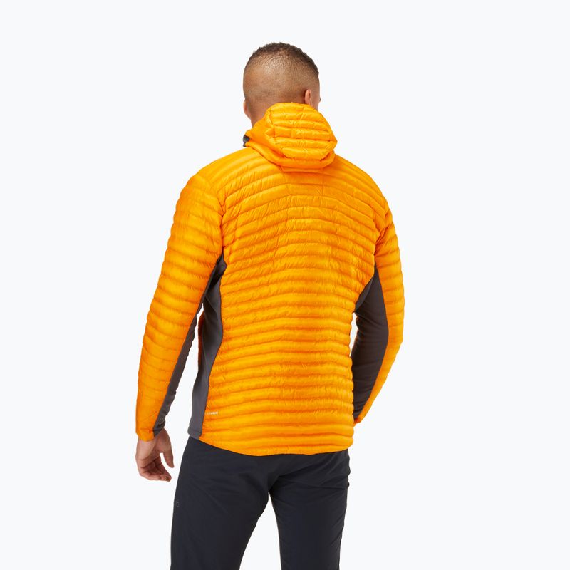 Rab Cirrus Flex 2.0 pánská hybridní bunda oranžová QIO-68-SUN-SML 2