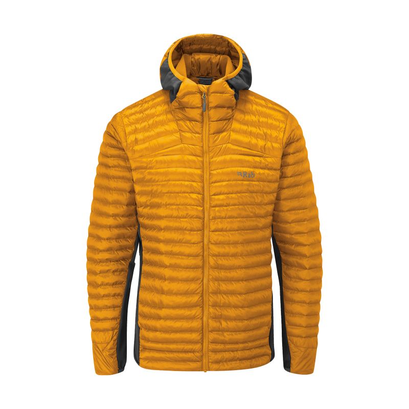 Rab Cirrus Flex 2.0 pánská hybridní bunda oranžová QIO-68-SUN-SML 4