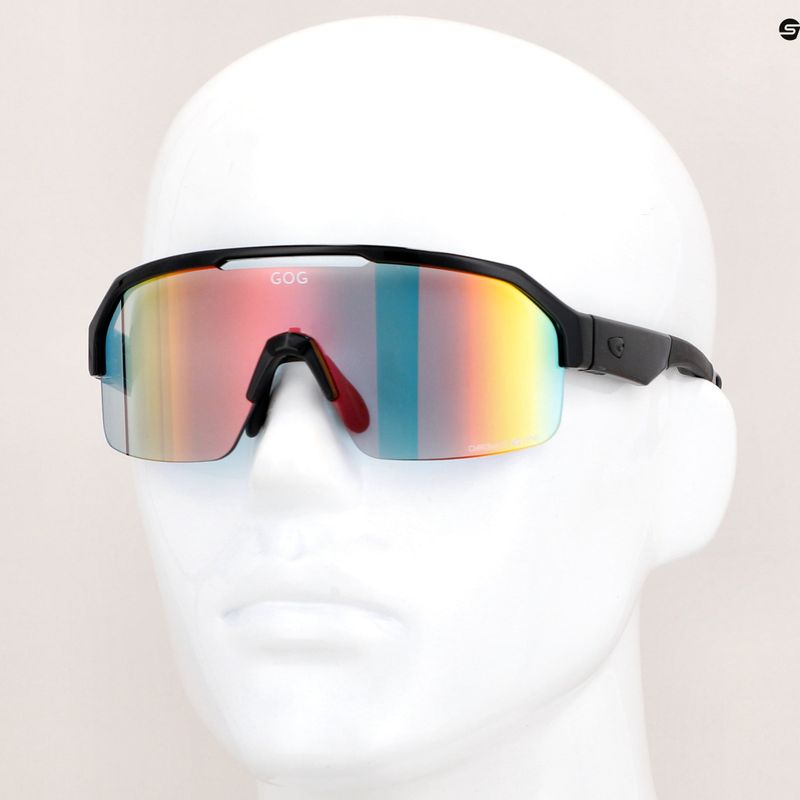 Cyklistické brýle GOG Thor C black / polychromatic red E600-2 7