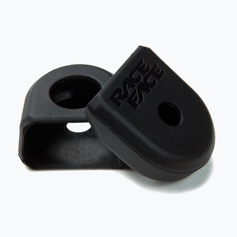 Kryty karbonových klik RACE FACE Crank Boot 2 ks černé A10066BLK