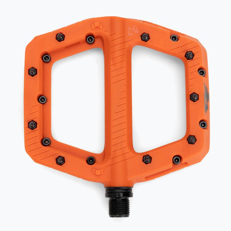 Cyklistické pedály RACE FACE Chester Large orange 4
