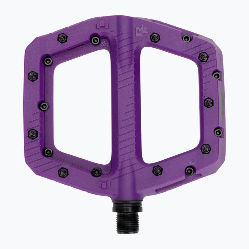 Cyklistické pedály RACE FACE Chester Large purple 4