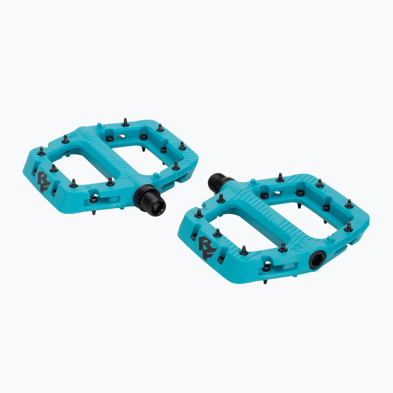 Cyklistické pedály RACE FACE Chester Small turquoise 2