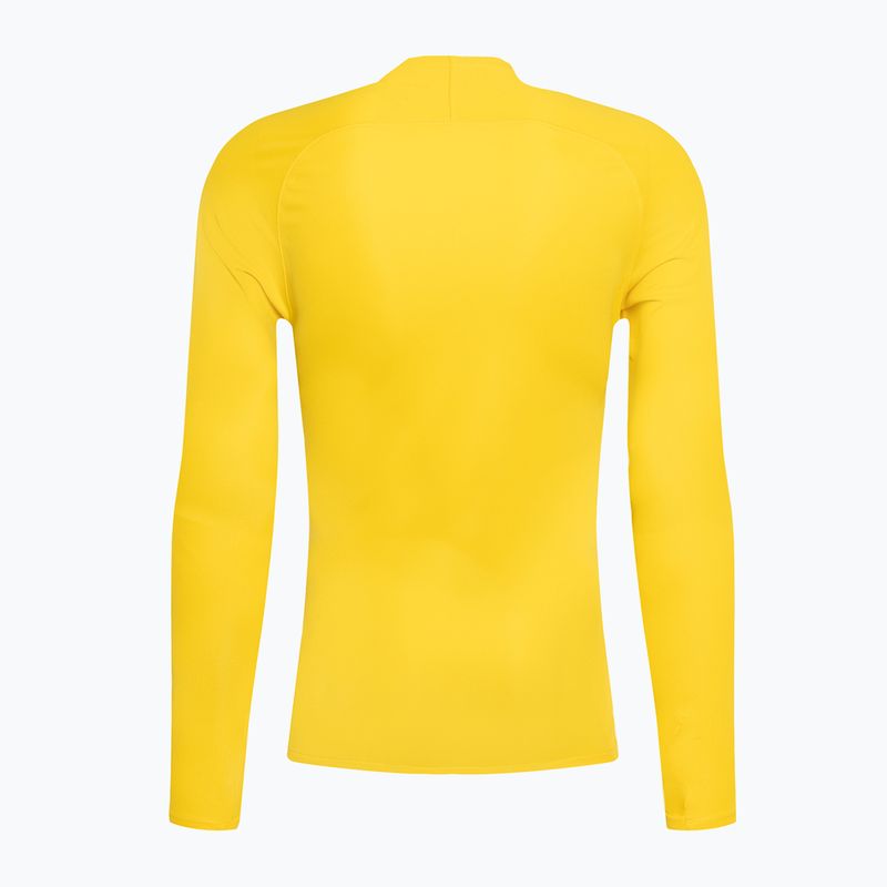 Pánské termotričko longsleeve  Nike Dri-FIT Park First Layer tour Longsleeve yellow/black 2