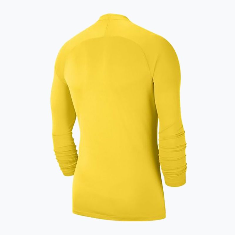 Pánské termotričko longsleeve  Nike Dri-FIT Park First Layer tour Longsleeve yellow/black 5