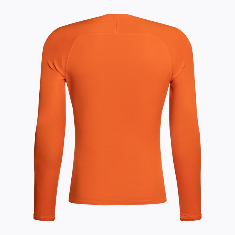 Pánské termo tričko longsleeve  Nike Dri-FIT Park First Layer LS safety orange/white 2