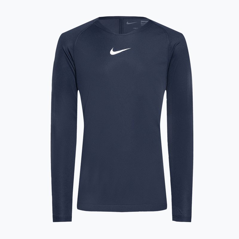 Dětské termotričko longsleeve  Nike Dri-FIT Park First Layer Longsleeve midnight navy/white