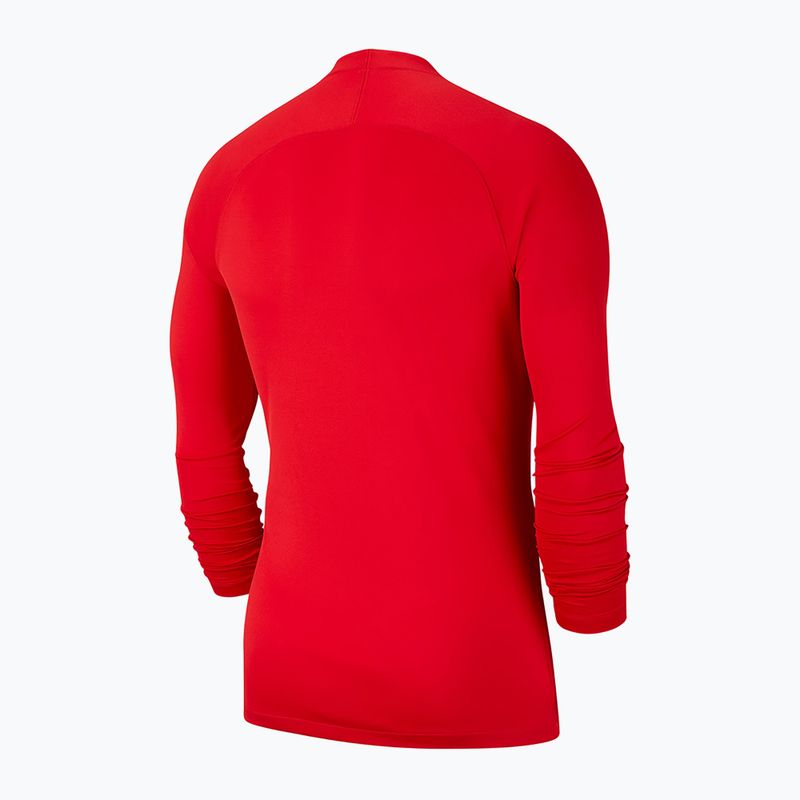 Dětská termoakční mikina Nike Dri-FIT Park First Layer university red/white 2