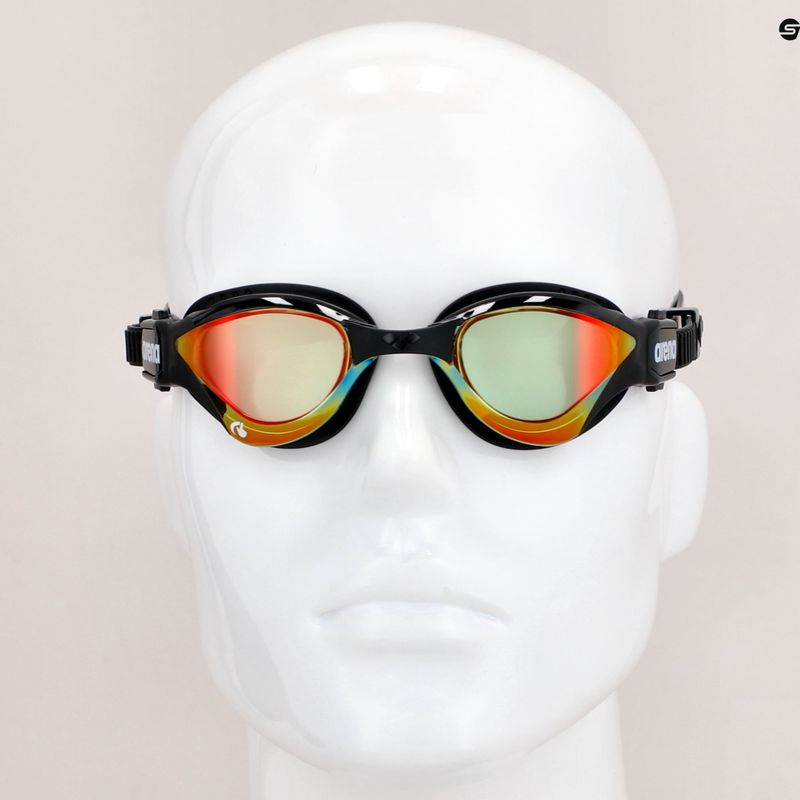 Plavecké brýle Arena Cobra Tri Swipe Mirror yellow copper/black 002508/355 10