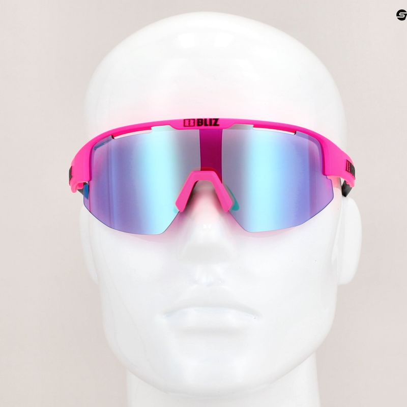 Cyklistické brýle Bliz Matrix Nano Nordic Light růžové 52104-44N 11