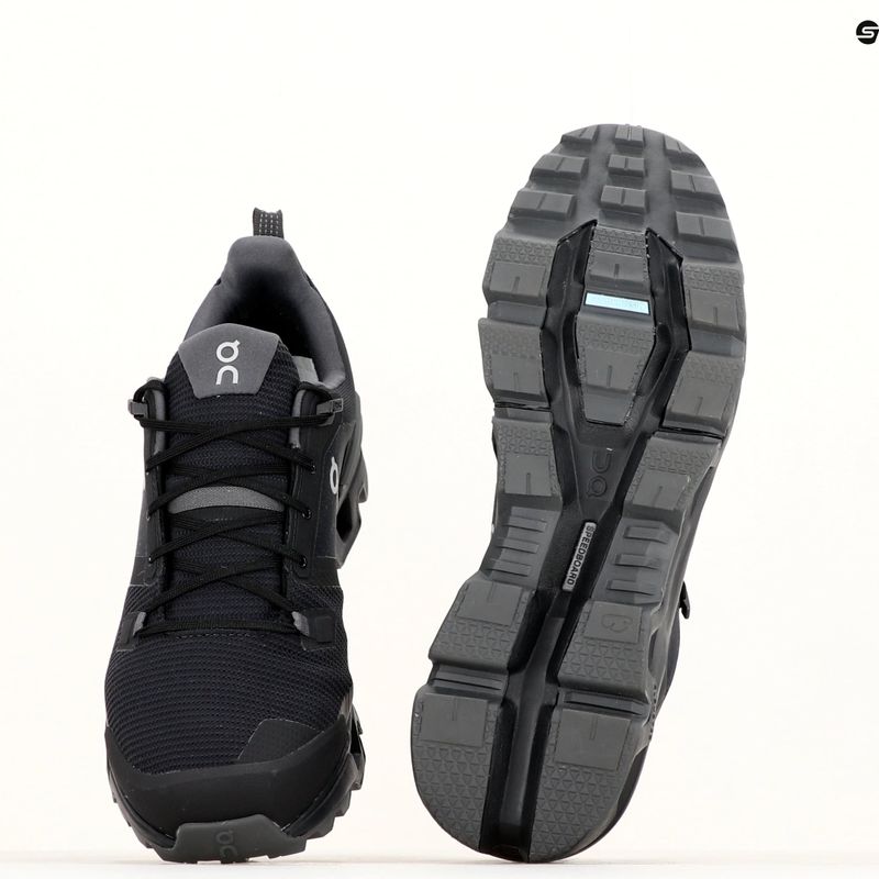 Pánské trekové boty On Cloudwander Waterproof black/eclipse 7398606 12