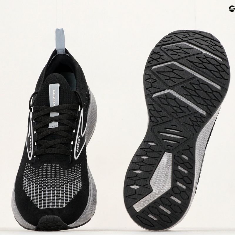 Brooks Levitate StealthFit 6 pánské běžecké boty černé 1103971D046 17