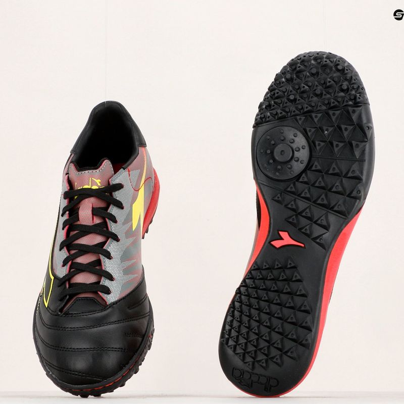 Pánské kopačky Diadora Brasil Elite Veloce R TFR černo-červené DD-101.179182-D0136-40 17