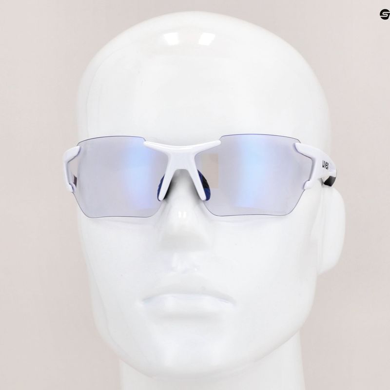 Cyklistické brýle UVEX Sportstyle 803 R V white/litemirror blue 53/0/971/8803 11