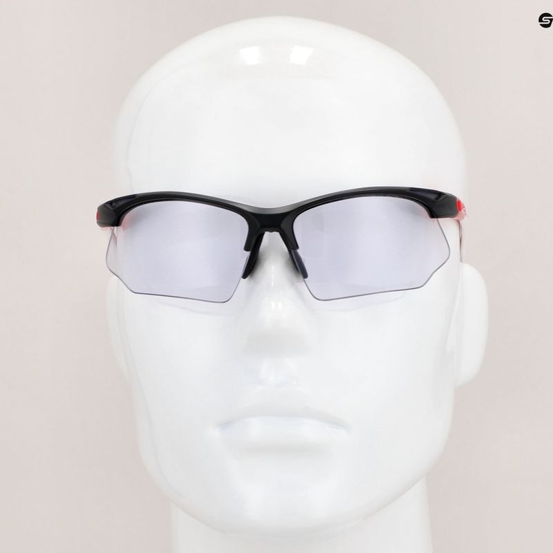 Cyklistické brýle UVEX Sportstyle 802 V black red white/variomatic smoke 53/0/872/2301 11