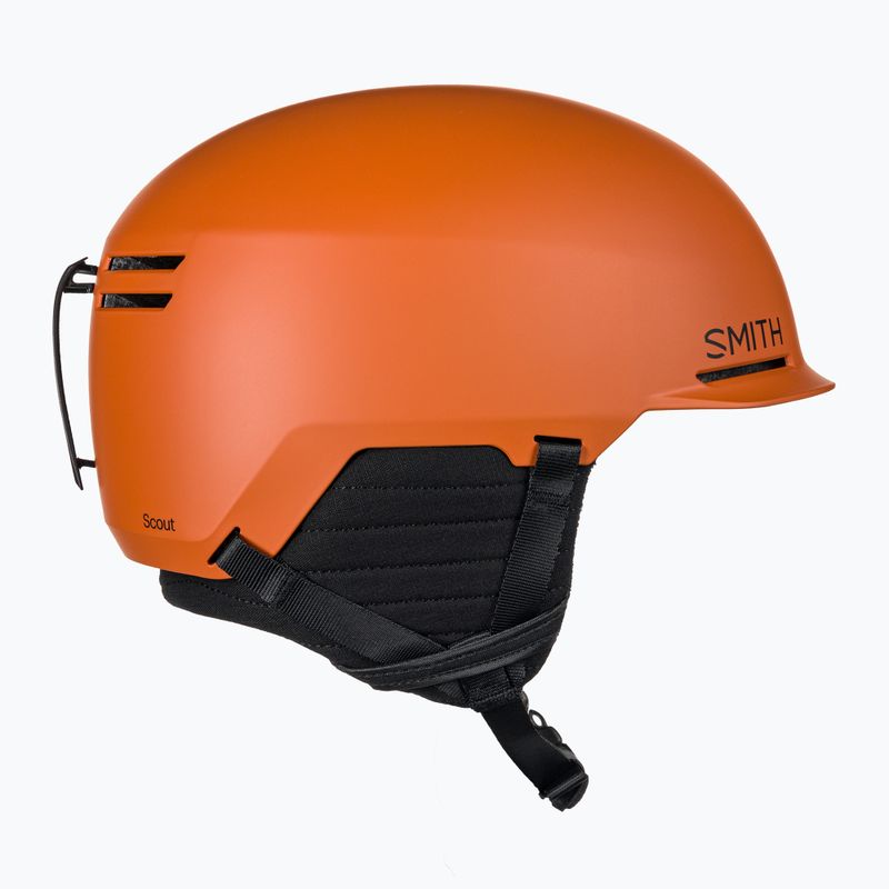 Lyžařská helma Smith Scout matte carnelian 4