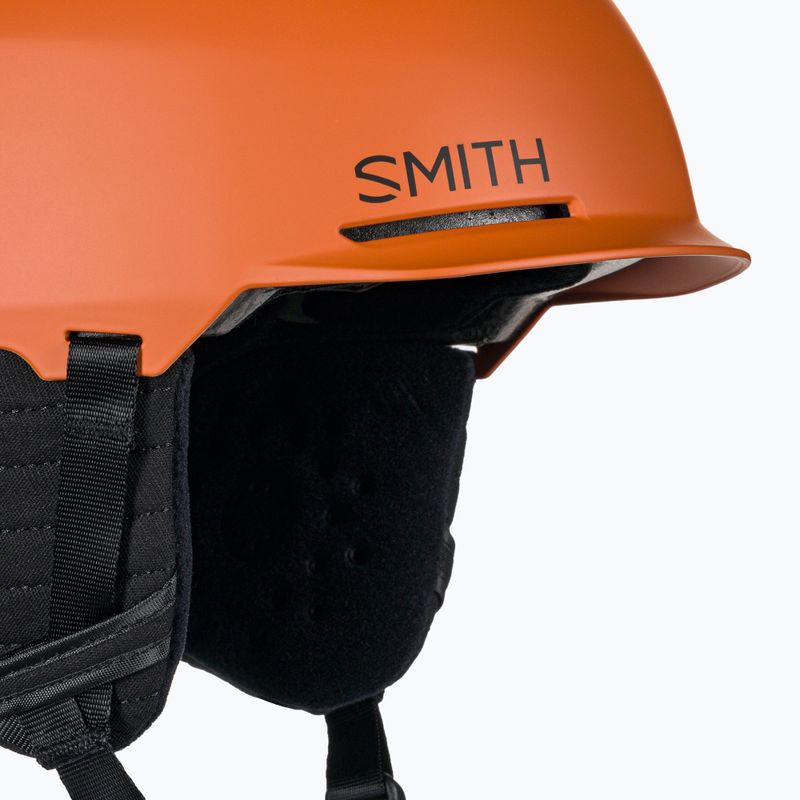Lyžařská helma Smith Scout matte carnelian 6