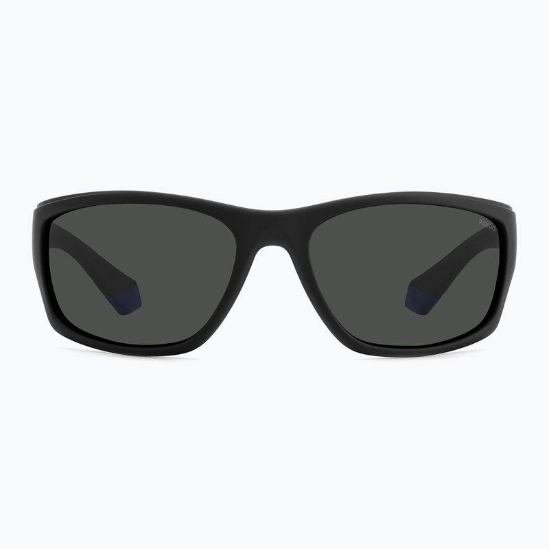 Pánské sluneční brýle Polaroid PLD 2135/S matte black blue/grey polarized 3