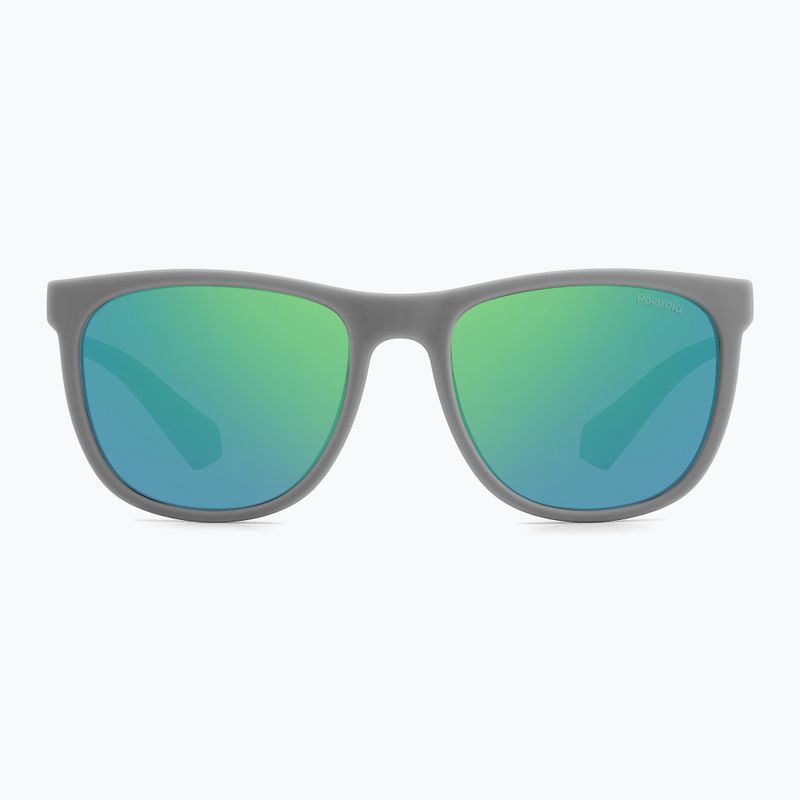 Dětské sluneční brýle Polaroid PLD 8049/S grey green/greygreen mirror polarized 3