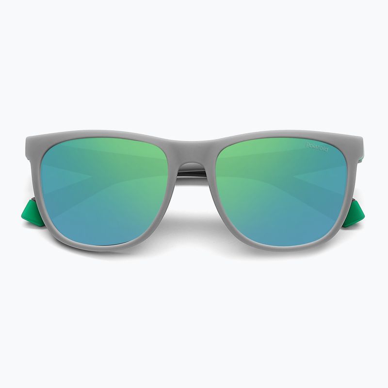 Dětské sluneční brýle Polaroid PLD 8049/S grey green/greygreen mirror polarized 4