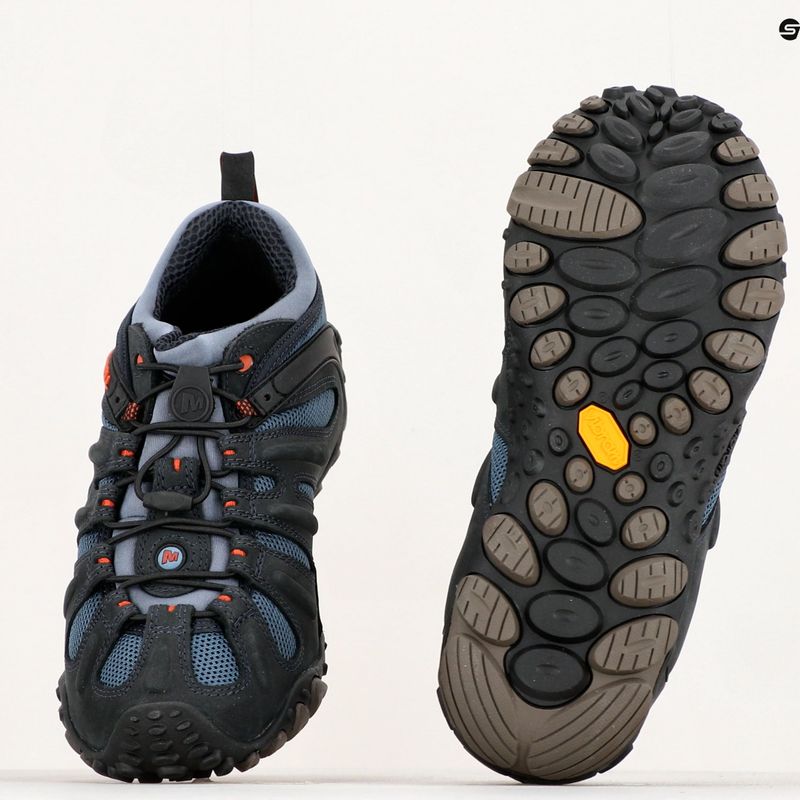 Pánské trekové boty Merrell Chameleon II Stretch navy blue and black J516375 13