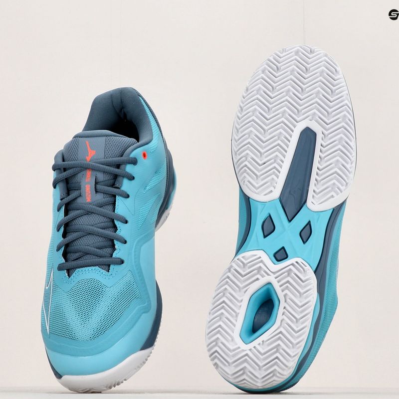 Pánská tenisová obuv Mizuno Wave Exceed Light CC blue 61GC222032 17