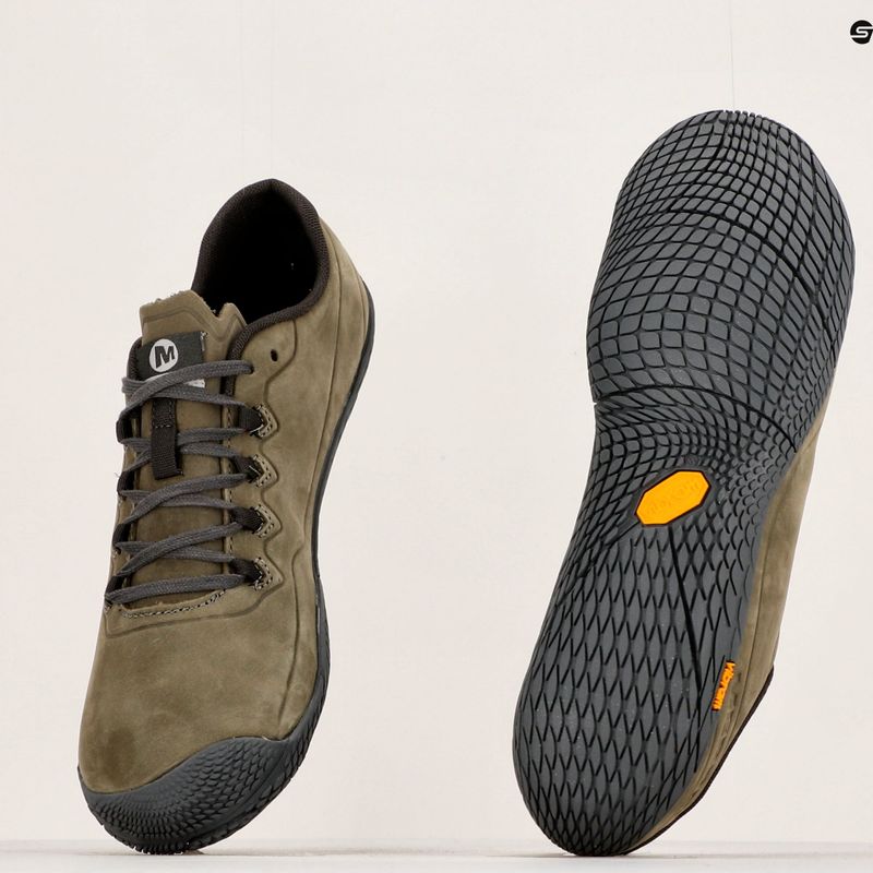Pánská běžecká obuv Merrell Vapor Glove 3 Luna LTR green-grey J004405 11