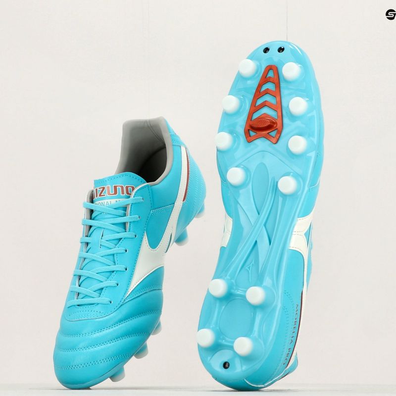 Kopačky Mizuno Morelia II Pro modro-bílé P1GA231325 16