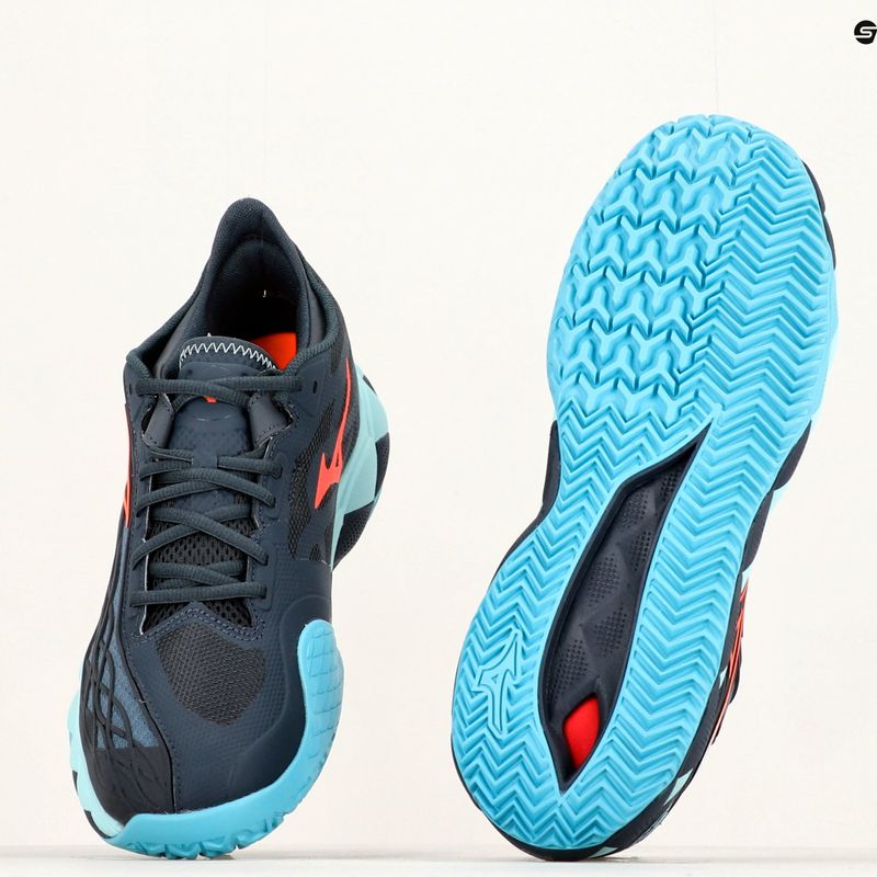 Pánská tenisová obuv Mizuno Wave Enforce Tour CC navy blue 61GC230412 14