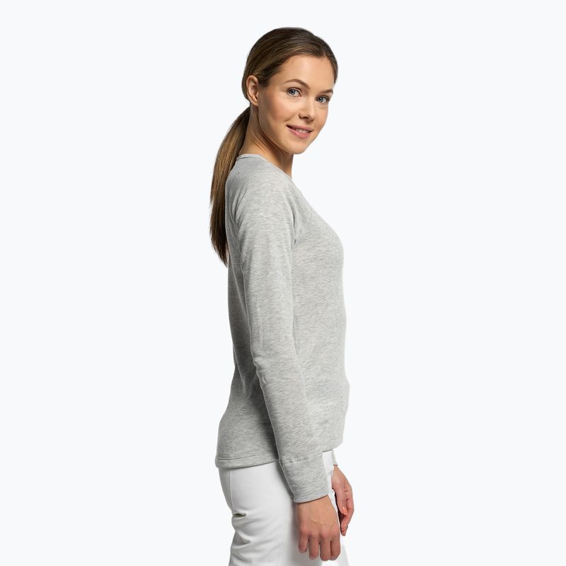 Dámská termoakční mikina CMP 3Y06256 grigio melange 3